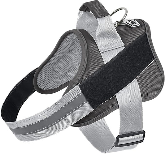 Bolux Dog Harness, No-Pull Reflective Dog Vest, Breathable Adjustable Pet Harness with Handle for Outdoor Walking - No More Pulling, Tugging or Choking