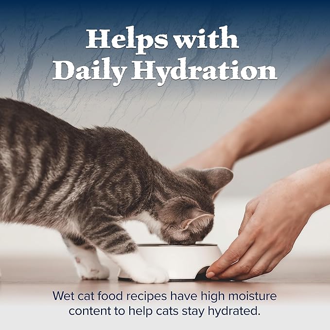 Blue Buffalo Wilderness High-Protein Grain-Free Wet Kitten Food, Chicken Paté Recipe, 3-oz Cans, 24-Count