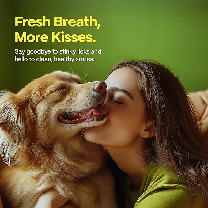 DOCO Dog Teeth Cleaning Wipes - Dog Tooth Brushing Kit, Remove Plaque & Tartar, Freshen Breath, Easy Pet Tooth Cleaning Kit for Oral Care, Ideal for Cat Owners - Coconut & Grapefruit Flavor, 50 ct.