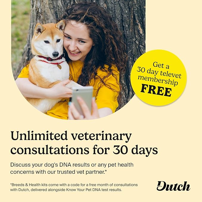 Ancestry Dog DNA Test: The Top-Selling DNA Consumer Brand, Breed Identification, Trait Insights, Health Report, Canine Genetics Analysis, Unique Pet Parent Gift, New Puppy Essentials