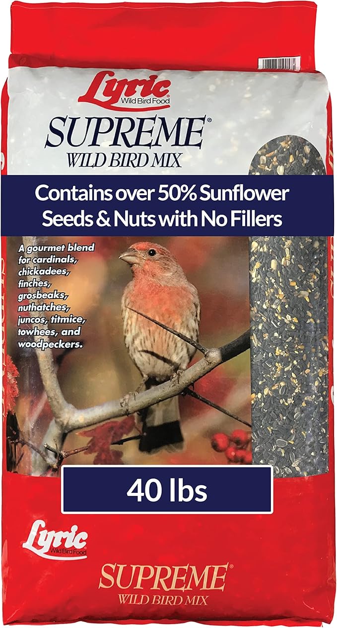 LEBANON SEABOARD SEED 26-47293 Supreme Bird Seed, 40 lb