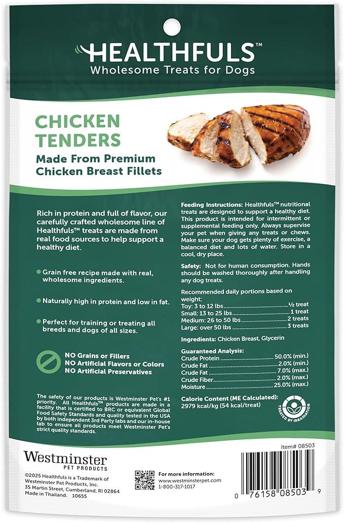 Chicken Tenders Dog Treats, 4oz