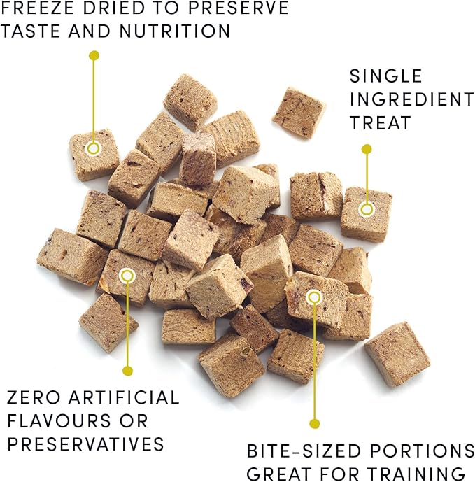 Freeze-Dried Beef Liver Mini Trainers 1.8 oz