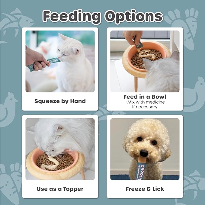 Grab & Go Squeeze Vita Stick Lickable Treats for Dogs & Cats. 49 Eye Health Sticks with Essential multivitamins. Soft and Tasty Paste for All Life Stages, Supporting Eyes Health