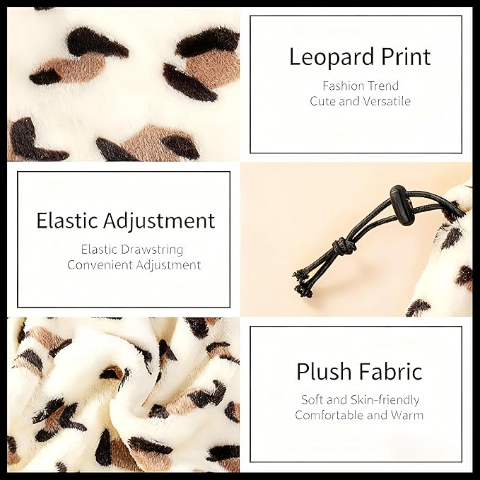 Dog Head Cover with Neck Warmer - Funny Adorable Puppy Hat, Warm Cozy Pet Headwear & Neck Gaiter, Windproof Dog Cap to Protect Head & Neck in Cold Weather(Medium)