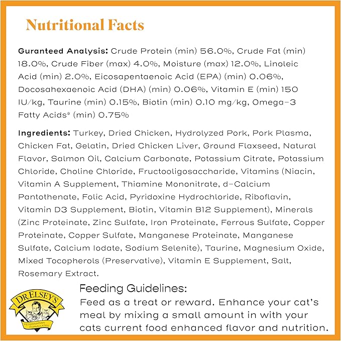 Dr. Elsey's cleanprotein Protein Bites Turkey 6 oz.