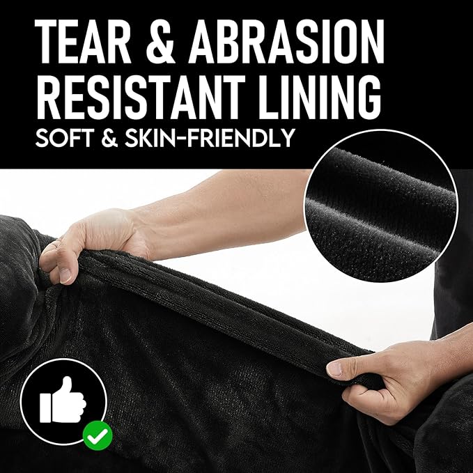 OhGeni Orthopedic Jumbo Dog Couch Pet Sofa XL Sized Cat Beds with Comfort Foam Support, Soft Comfortable Fabric, Machine Washable Waterproof Removable Cover, 42-Inch (Black)