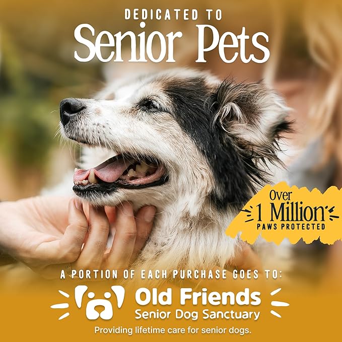 DOK TigerToes Premium Non-Slip Dog Socks for Hardwood Floors - Extra-Thick Grip That Works Even When Twisted - Prevents Licking, Slipping, and Great for Dog Paw Protection (Cool Caramel, Large)