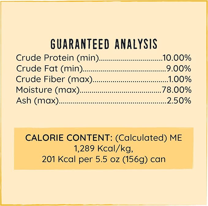 Hound & Gatos Wet Cat Food, 98% Chicken & Liver, Grain Free Pate Cat Food, Real Meat, High Protein, Limited Ingredients, No Additives, 5.5 oz. Cans (Pack of 24)