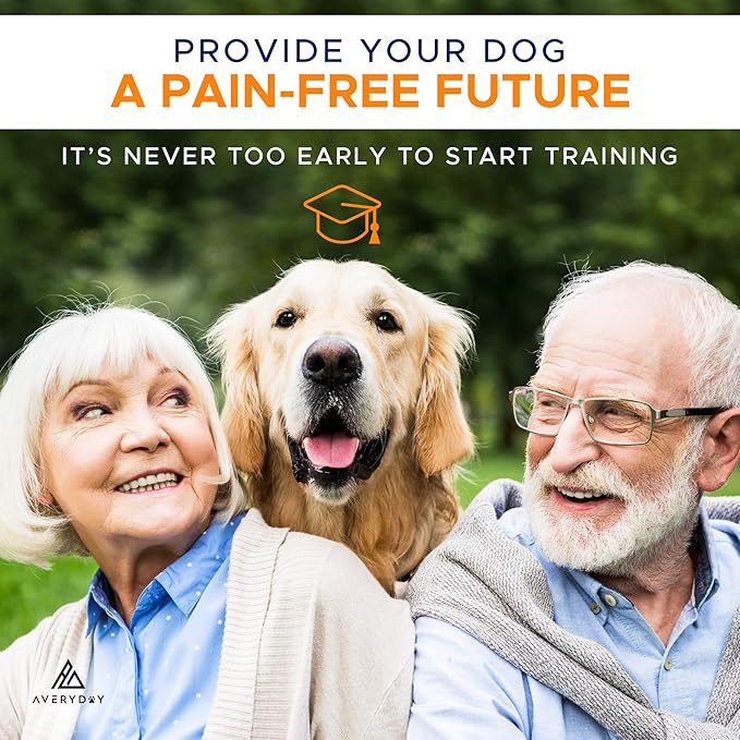 AVERYDAY Large Dog Bowls Elevated, 4 Height Adjustable Raised Dog Bowl Stand with 2 Stainless Steel Food and Water Bowls Set, Tall Dogs Feeding Station with Anti-Slip Base for Medium Large Breeds Dogs