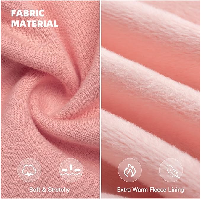 Koneseve Dog Hoodie - Fleece Warm Sweater with Pocket, Soft Clothes for Daily Wear, Basic Hooded Sweatshirts, Winter Coat Clothing, Comfort Tee Shirt Fit for All Breeds Pet - Pink - 4XL