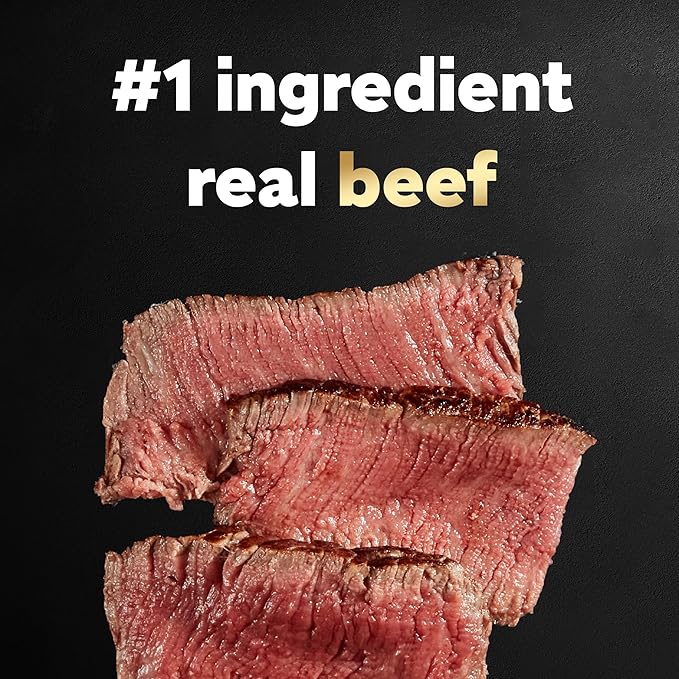 Cesar Wet Dog Food Classic Loaf in Sauce Filet Mignon and Porterhouse Steak Flavors Variety Pack, 3.5 oz. Easy Peel Trays (12 Count, Pack of 2)