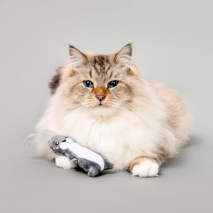 Cat Toys | Plush Toy Arctic Hare Cat Toys for Indoor Cats | Eco Friendly Toy Made from Non Toxic Materials