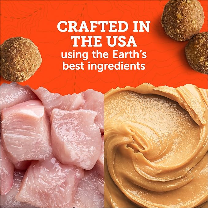 Zuke’s Adventure Bites Pet Treats For Dogs of All Sizes, Soft Dog Treats Real Chicken and Pumpkin Recipe - 6 oz. Pouch