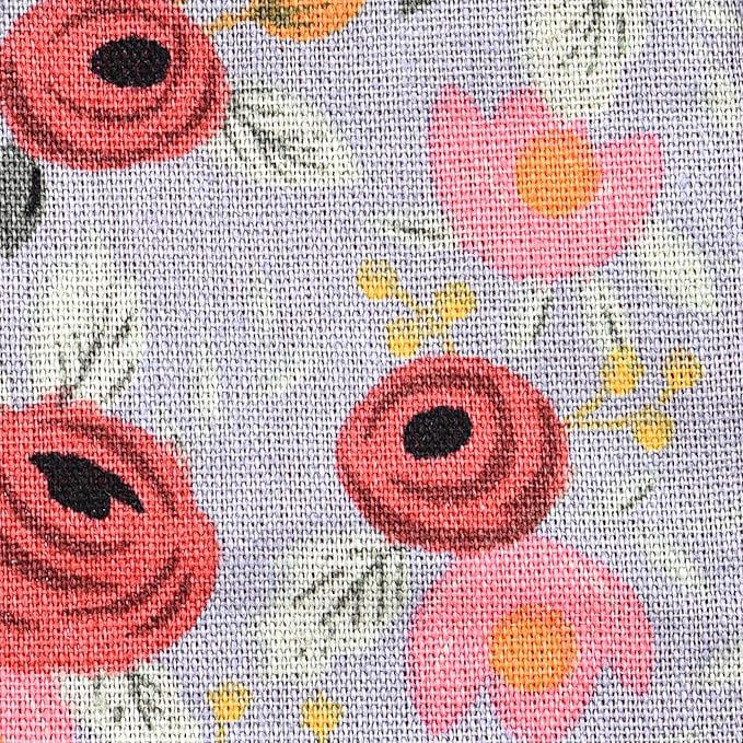 GAMUDA Small Dog Harness Collar and Leash Set, Step in No Chock No Pull Soft Mesh Adjustable Dog Vest Harnesses Plaid Reflective for Dogs Puppy Cats Kitten Rabbit (Red Flower, M)