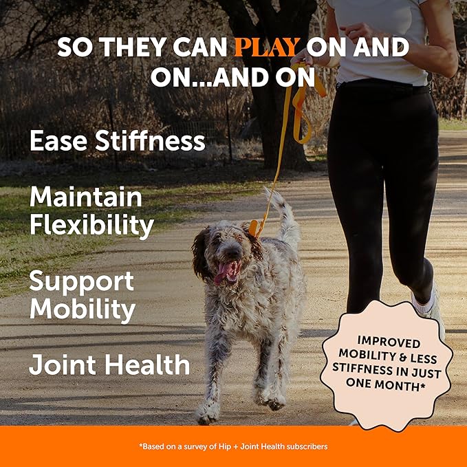 Hip & Joint Health - Glucosamine for Dogs Soft Chews, Joint Supplement for Dogs with Glucosamine Chondroitin, MSM, Turmeric, Joint Support + Mobility, May Reduce Occasional Discomfort (Chicken 180ct)