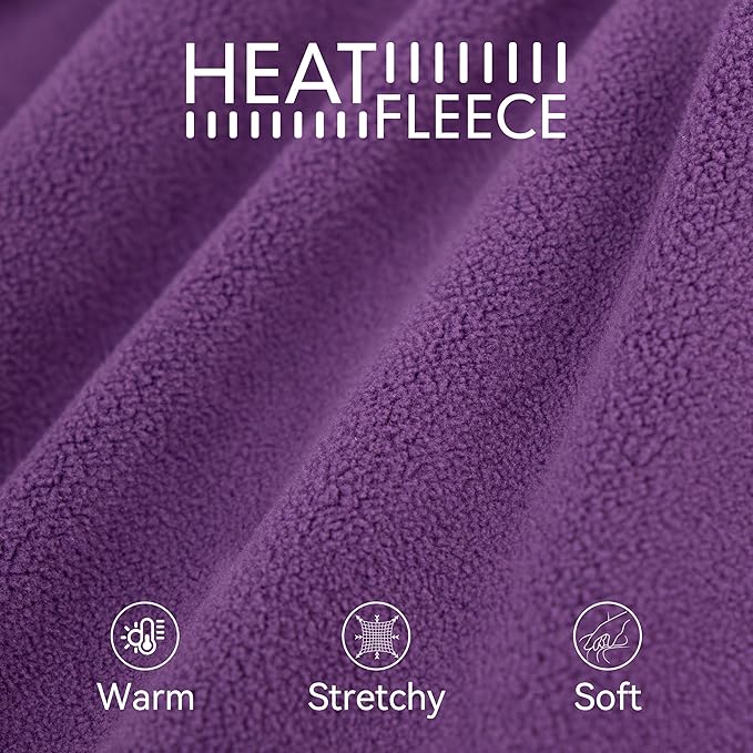 cyeollo Small Dog Sweater, Soft Fleece Sweaters Turtleneck Doggy Sweatshirt Warm Fall Winter Vest Stretchy Pet Clothes for Puppy Soft Doggie Coat Girl & Boy, Purple S