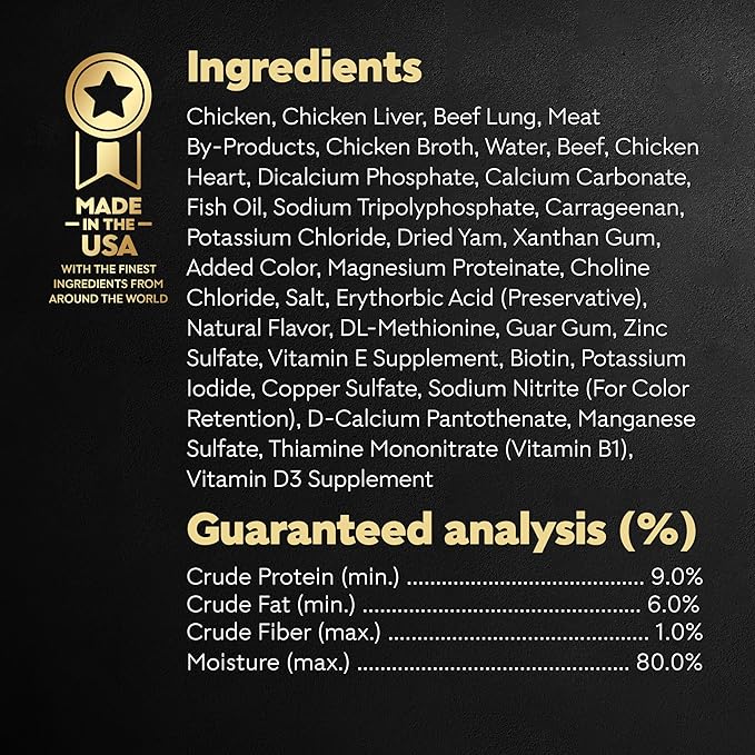 Cesar Puppy Wet Dog Food Classic Loaf in Sauce Chicken & Beef Recipe, 3.5 oz. Easy Peel Trays (24 Count, Pack of 1)