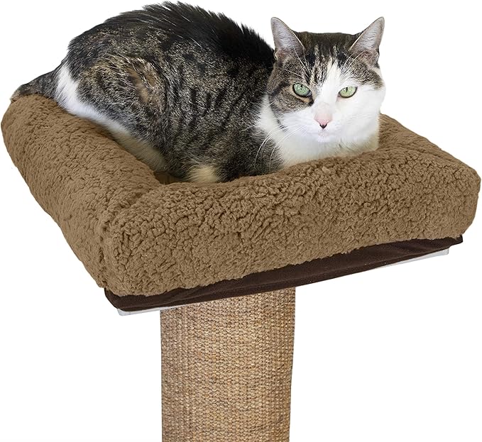 Kitty City Sisal Post Scratcher, Perch Platform