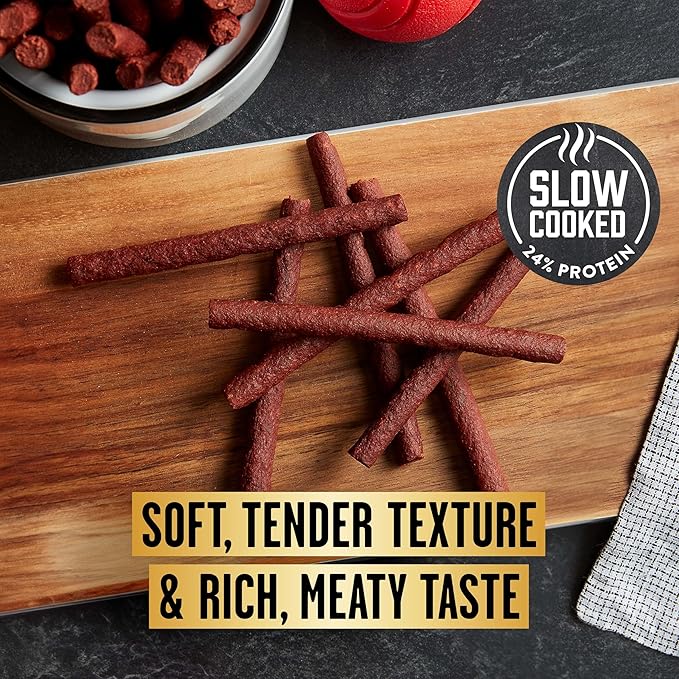 Pup-Peroni Filet Mignon & Bacon Flavor Dog Treats, 5.6 Ounce (Pack of 8)