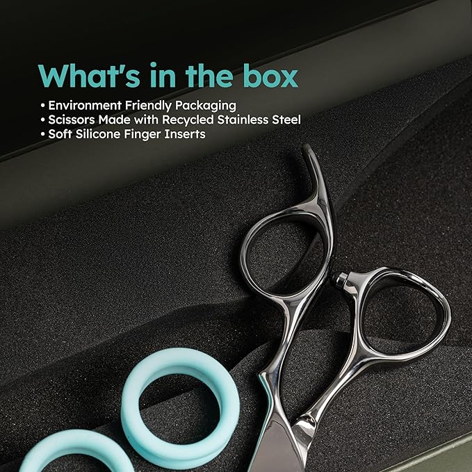 7” Dog Grooming Scissors｜VG10 Japanese Steel Professional Pet Grooming Shears for Cats & Dogs｜Clean Cut & Precise Trimming｜Lightweight Ergonomic Handcrafted Design｜K9 Shears