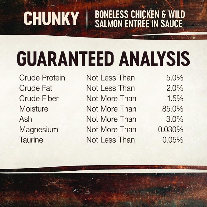 Wellness CORE Signature Selects Chunky Adult Wet Cat Food, Natural, Protein-Rich, Grain Free, 5.3 Ounce, 12 Pack (Chicken & Salmon)