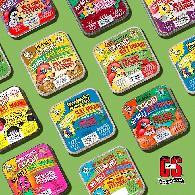 C&S Ready to Use Hot Pepper Seed Cylinder 1.76 Pounds 2 Pack